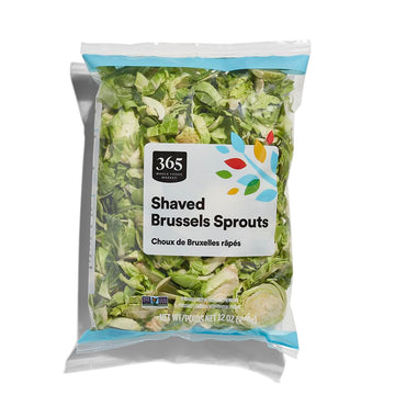 365 Everyday Value, Shaved Brussels Sprouts, 12 oz