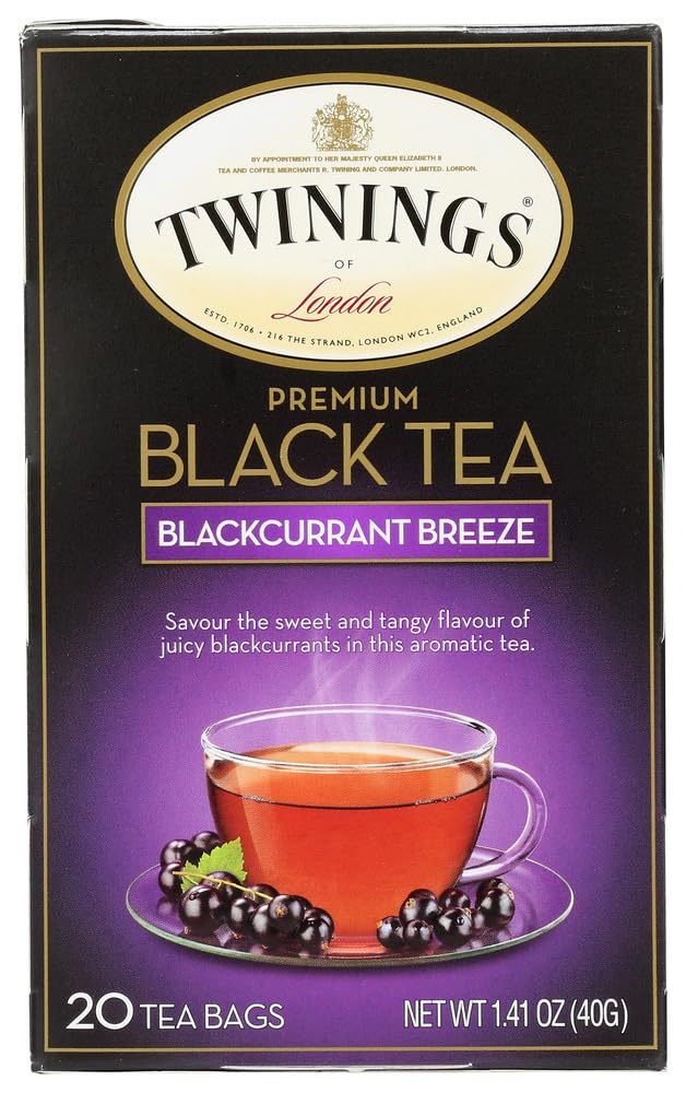 Twinings Blackcurrant Breeze Flavored Tea 20 Count