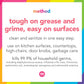 Method Antibacterial All-Purpose Cleaner Spray, Citron, Kills 99.9% Of Household Germs, 28 Fl Oz, (Pack Of 4)