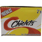 Adams Gum 100 x 2 units - Chiclets (Pack of 18)