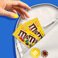 M&M'S Full Size Peanut Milk Chocolate Candy Bulk Pack, 1.74 Oz, 48 Ct Box