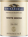 Ghirardelli Mix, White Mocha Frappe, 49.92 oz,(Pack of 1)