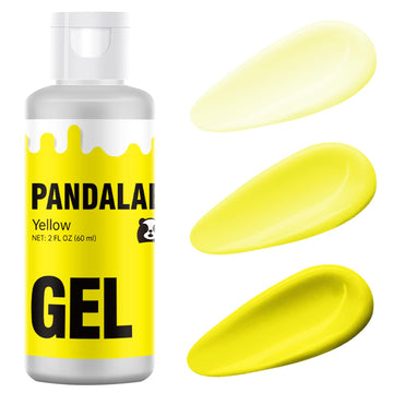 Yellow Gel Food Coloring - Pandalab 2 Ounce High Concentrated Food Dye for Baking, Cake, Cookie, Fondant, Icing, Easter Egg, Mac