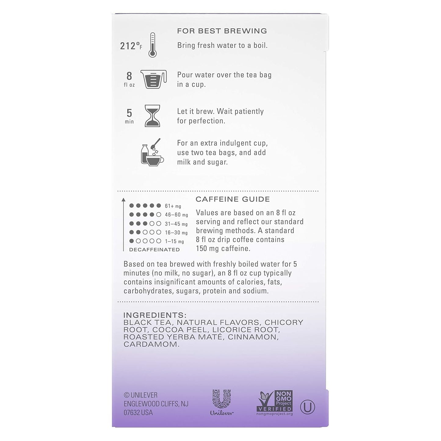 Tazo Dessert Delights Vanilla Bean Macaron Tea Bags, Sugar And Calorie Free, 15 Total Tea Bags