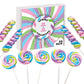Spring Easter Candy - 24 Lollipops Individually Wrapped - 18g Swirl and 12g Twisty Lollipops - Easter Basket Candy - Egg Hunts -