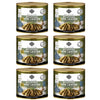 Med Cuisine Dolmades (SVL) 2KG X 6 - Stuffed Grape Leaves with Rice 4.4Lb - 60 units X 6 | Premium, Large (70 oz), Ready to Eat 