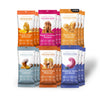 Earthside Farms 18 pcs Variety Pack - 1oz  3pcs Each of Coconut Caramel Cashews  Butter Toffee Peanuts  Blueberry Vanilla Cashews  Maple Cinnamon Pecans  Orange Ginger Almonds  Banana Bread Walnuts