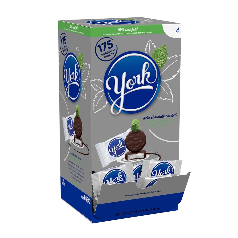 YORK York Peppermint Disks - 175 Count Pack - White - Model 932308