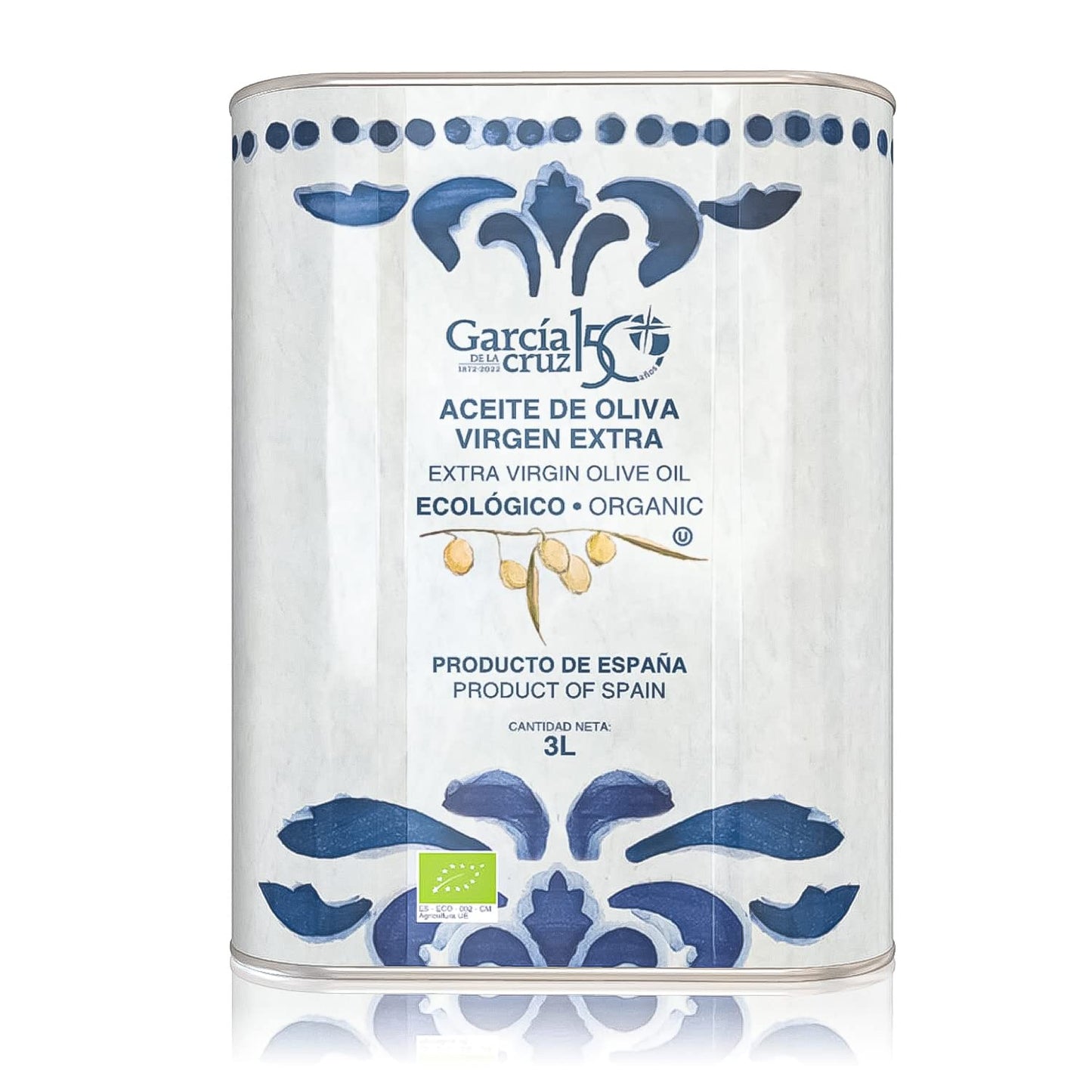 Garc  A De La Cruz - Organic Extra Virgin Olive Oil, Cooking Oil, Olive Variety, Smooth Body, Origin Spain, Montes De Toledo, Pa