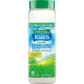Hidden Valley Homestyle Ranch Seasoning And Salad Dressing Powder Mix, (20 Oz)