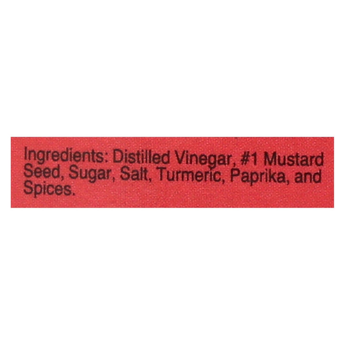 Woeber'S Sandwich Pal Sweet & Spicy Mustard, Six 16-Ounce Units (96-Ounces)