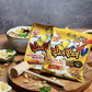 [Ottogi] Ppushu Ppushu Korean Ramen Snack Variety Pack, Crush To Eat Noodle,Bbq, Bulgogi, Grilled Chicken, Spicy Rice Cake Flavors, 3.17Oz (90G) X 8 Pack,Crunch & Shake Noodle Snack