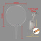 EDSG LED Personalized Wedding Cake Topper, Light Up MR & MRS, 7 Color Changes, Design 1, Plastic