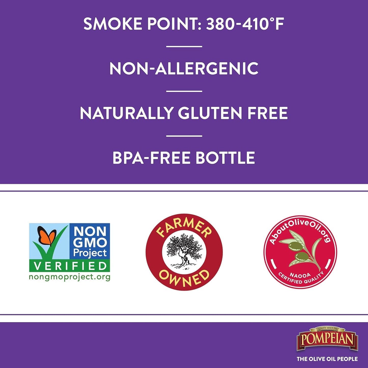 Pompeian Easy Squeeze, Robust Extra Virgin Olive Oil, First Cold Pressed, Full-Bodied Flavor, Mess Free, Perfect For Salad Dress