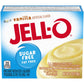 Jell-O Vanilla Instant Pudding & Pie Filling, Sugar Free, Fat Free, 1 oz Pack of 4