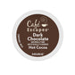 Cafe Escapes 6802Ct Dark Chocolate Hot Cocoa K-Cups, 24/Box, 4 Box/Carton