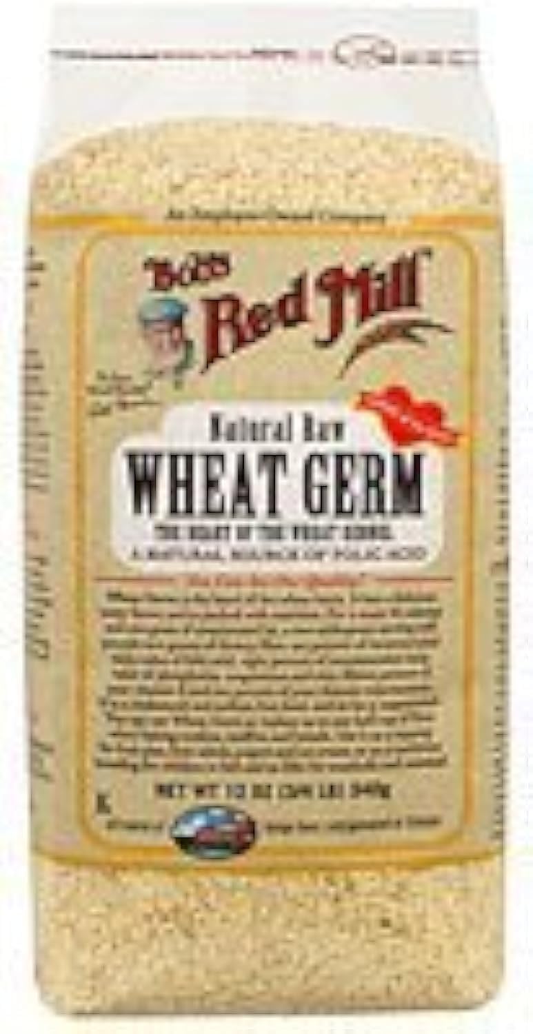 Bob'S Red Mill Wheat Germ Natural Raw Grain -- 12 Oz (2 Pack)