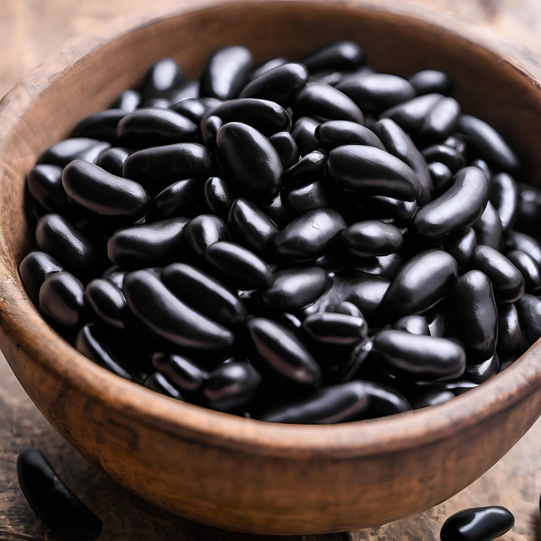 Unearthed Black Beans 50 Lbs - Non-Gmo, Kosher, Gluten-Free, Vegetarian-Friendly - Dried Black Beans Rich In Fiber & Protein, Lo