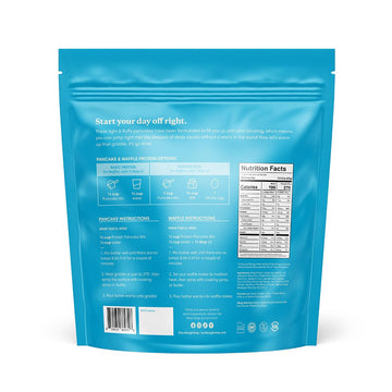 ProDough Buttermilk Pancake & Waffle Mix - Gluten Free, Low Carb, High Protein - 16 Ounce - White