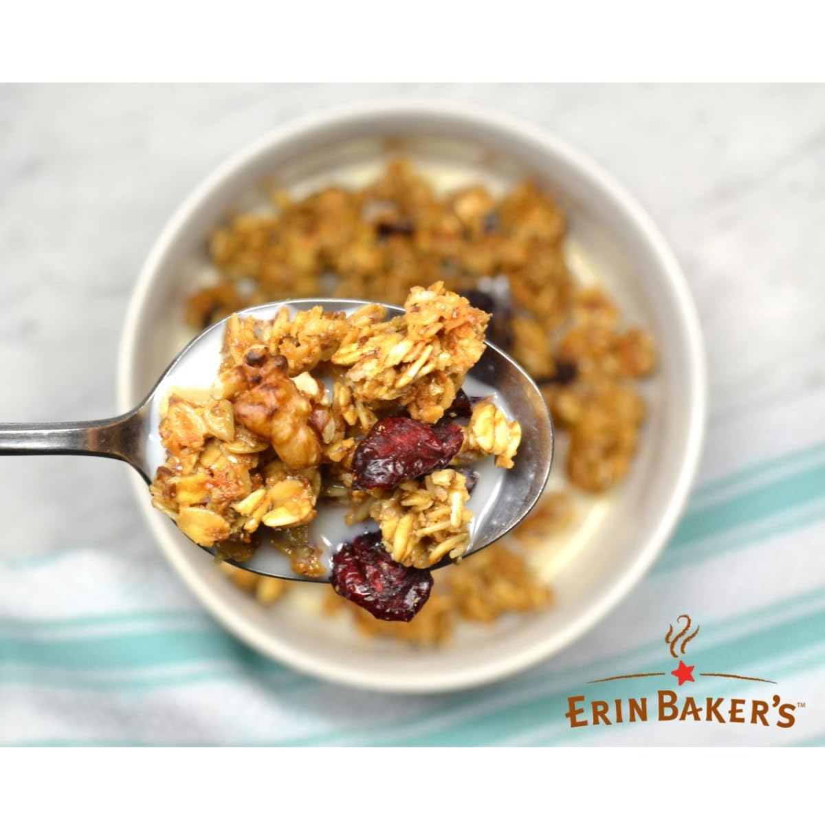 Erin Bakers Homestyle Granola, Fruit & Nut, Gluten-Free, Ancient Grains, Vegan, Non-Gmo, Cereal, Bulk 10-Pound Bag