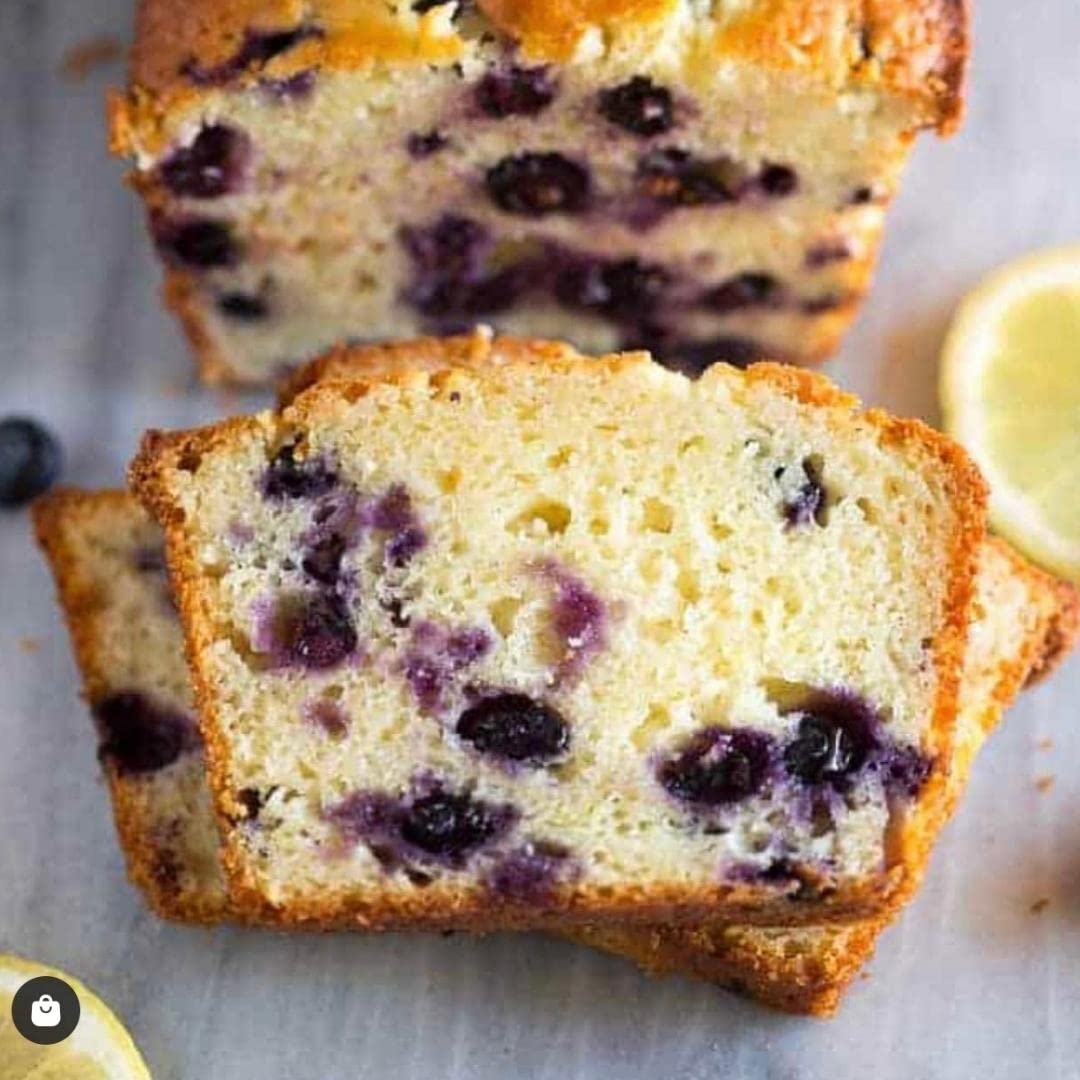 Power Of The Almond Sugar Free Dessert Low Carb Keto Pound Cake Loaf (Lemon)