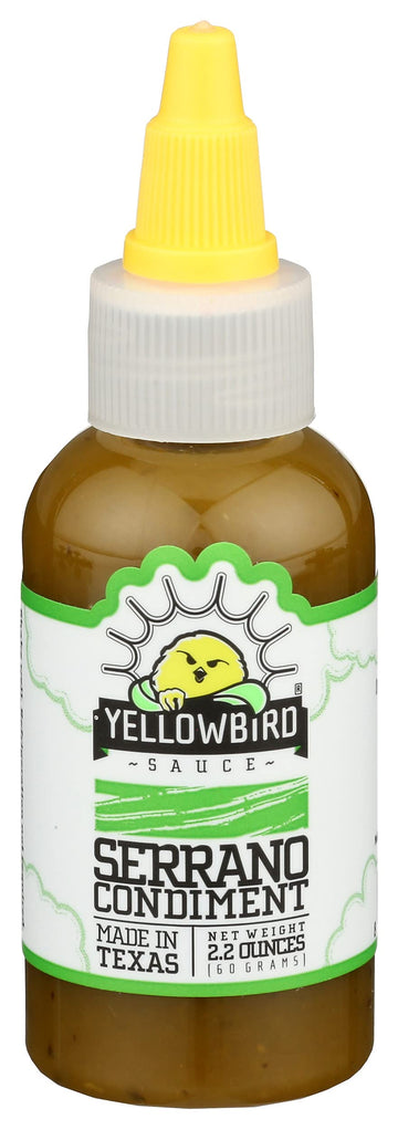 Yellowbird Sauce Serrano Condiment 2.2 Oz