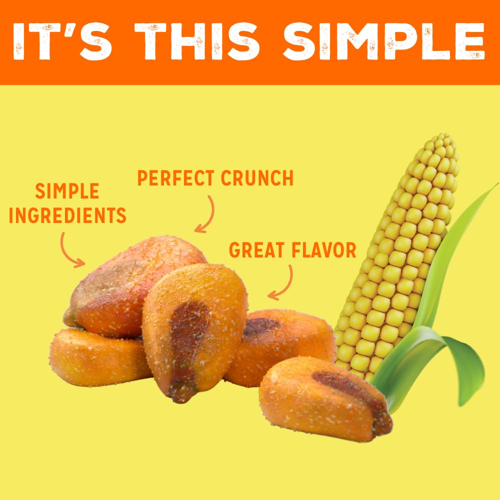 Love Corn Cheezy 0.7Oz X 20 Bags - Delicious Crunchy Corn - Healthy Family Snacks - Gluten Free, Kosher, Non-Gmo - Alternative F