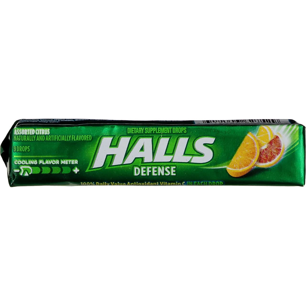Halls Def Citrus Sngles Size 9Ct Halls Def Citrus Sngles 9Ct