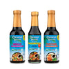 Coconut Secret Coconut Aminos Variety Pack - Coconut Aminos Original, Garlic Sauce & Teriyaki Sauce