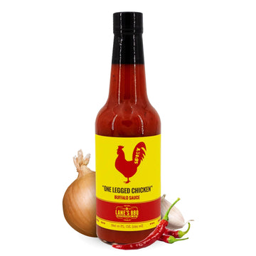 Lane'S One Legged Chicken Buffalo Sauce, Award Winning Buffalo Wing Sauce, Delicious Bold And Tangy Flavor, Goes Great With Chic