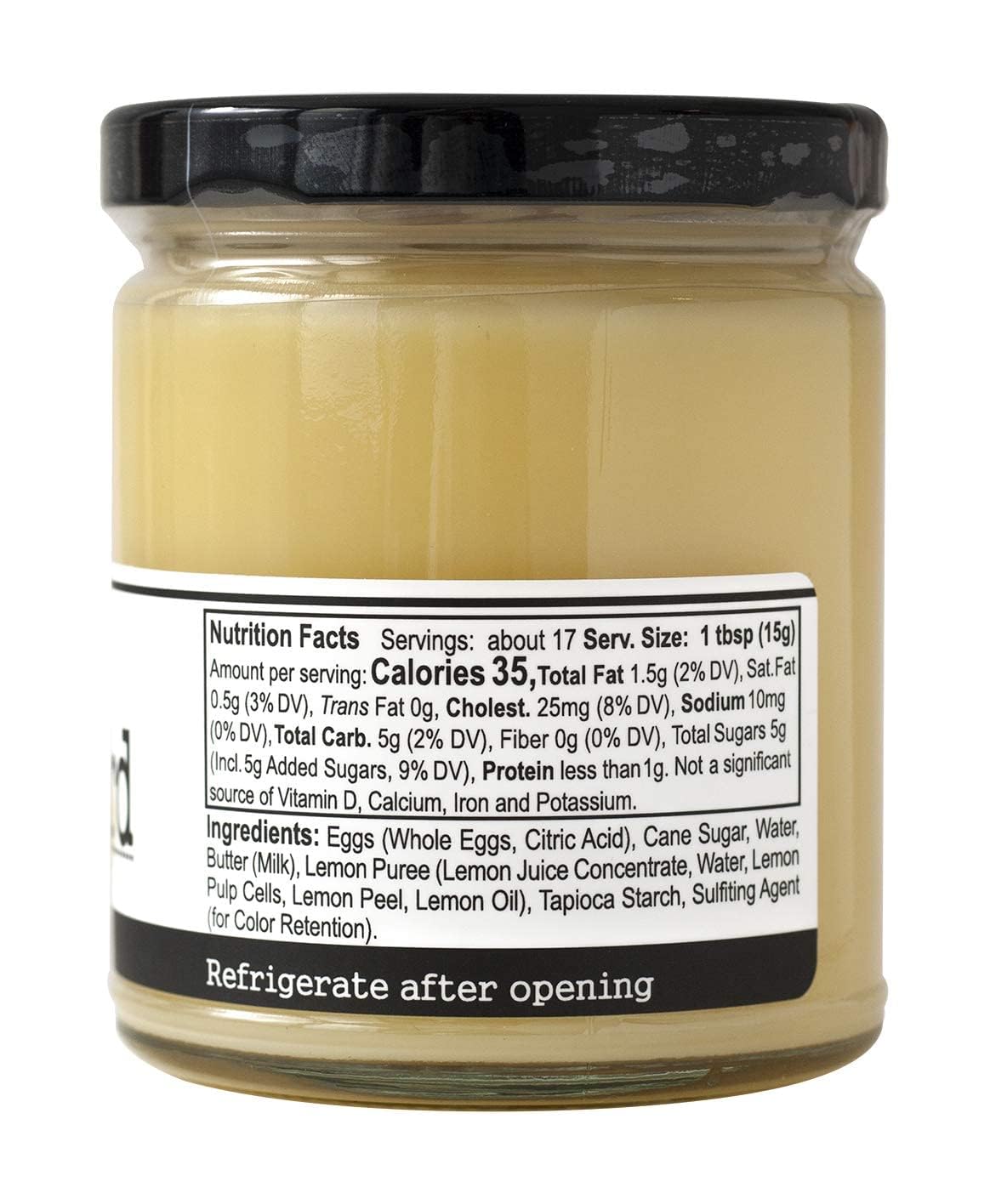 Paradigm Foodworks Lemon Curd, Pack of 6, 10 Ounce Jars, Sweet Citrus Spread