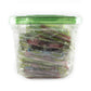 Sour Punch Twists, 3" Individually Wrapped Chewy Candy, 4 Fruity Flavors, 2.59 Lb Jar, 210 Count
