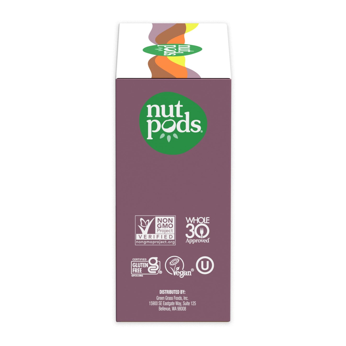 nutpods Cafe Collection Unsweetened Non-Dairy Creamer Pack of 4 - Coffee Cake, Pistachio, Hazelnut, Classic Chocolate, Vegan, Gluten-Free