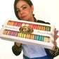 French Macarons Gift Box - 24 Assorted Flavors, Freshly Baked European Macaron Cookies | Premium Variety Pack, Fine Dessert Trea