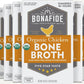 Bonafide Provisions Fresh Organic Chicken Bone Broth, 16.9oz - 6 Pack