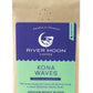 River Moon Coffee, Kona Coffee Whole Bean, Medium Roast, 16 Ounce, Kona Waves Hawaiian Blend, Sustainably Farmed, 100% Arabica