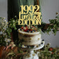 Limited Edition 1992 Cake Topper 33Th Birthday Happy Birthday Cake Topper Men And Women Cheer 33 Years Old Handmade Golden Glitt