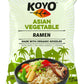 Koyo Ramen Soup, Asian Vegetable, Made With Organic Noodles, No Msg, No Preservatives, Vegan, 2.1 Ounces Per Package