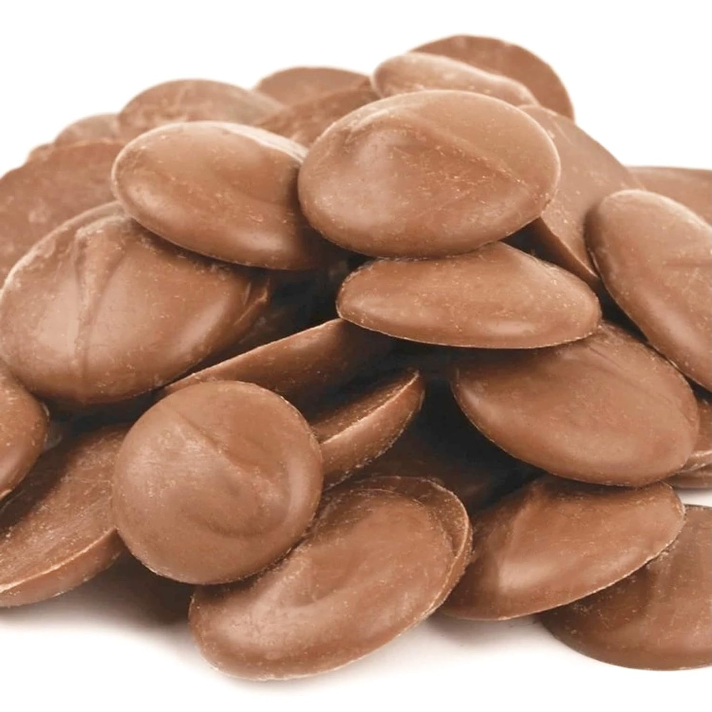 Kidu Pantry Melting Chocolate Wafers Bulk In Resealable Bag (Milk, 5 Pound)