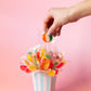 Fruit Lollipops - 2 Pound Bulk Pack (80 Count) - Assorted Fruit Flavored Hard Candy - Flat Suckers For Kids And Parties