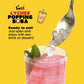 Twrl Lychee Popping Boba for Bubble Tea - Cafe Style Bursting Juice-Filled Pearl Toppings at Home  Instant  Plant-Based  Gluten-Free  Dye-Free  No High Fructose Corn Syrup - 6 Single Servings