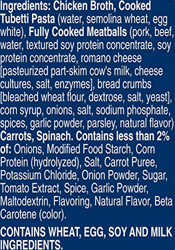 Progresso Italian-Style Wedding Soup, 18.5 oz Canned Soup, Pack of 12, Traditional Flavor