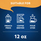 Lavazza Costiera Gran Aroma Ground Coffee, Light Roast, 12oz (Pack of 6), 100% Arabica, Smooth Taste, Ideal for Drip malt-inspired