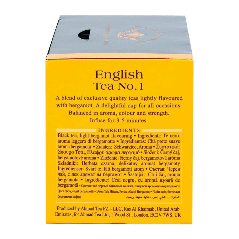 Ahmad Tea English Tea No.1, 20 Count (Pack of 6), Model 616
