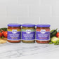 Fody Foods Vegan Salsa Variety Pack, Chunky Tomato Jalapeno Salsa, Low Fodmap Certified, Gut & Ibs Friendly, 16 Ounce, Pack Of 3