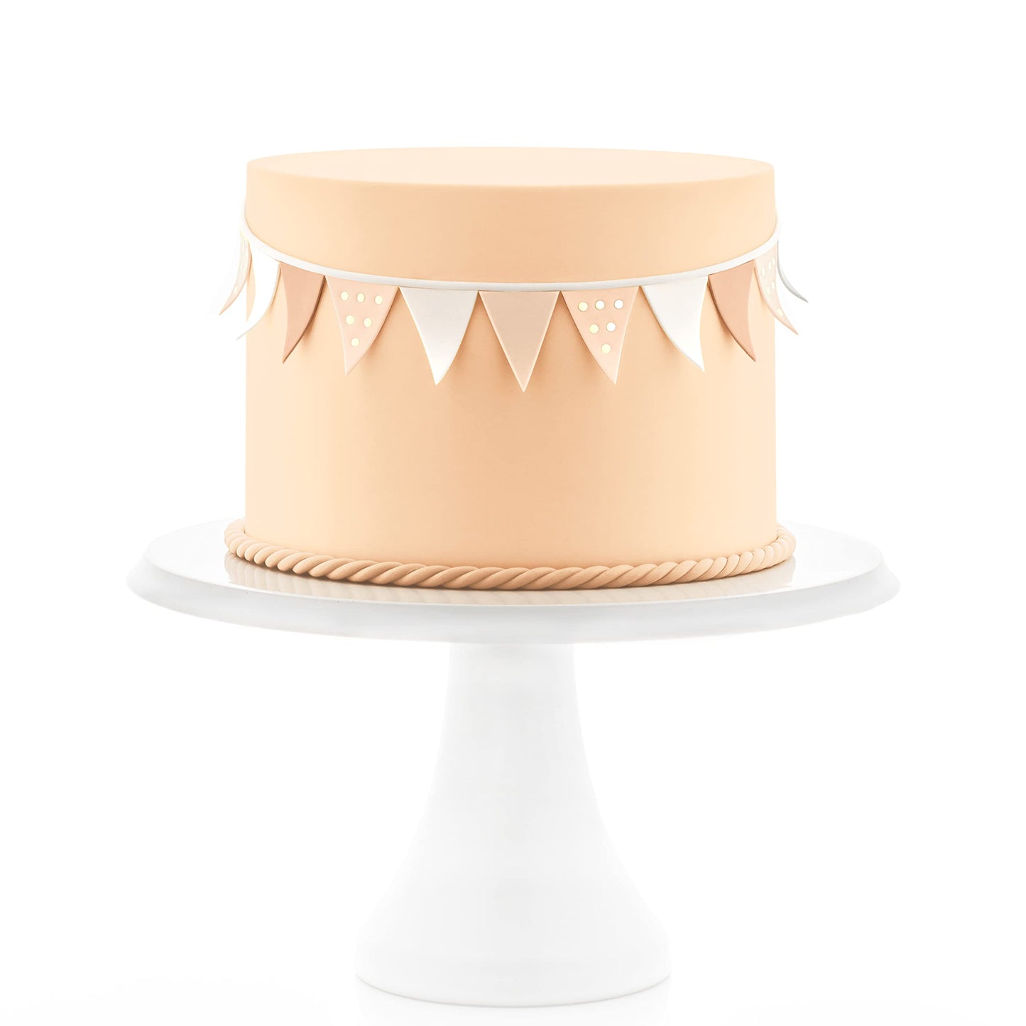 Satin Ice Fondant, Peach Petal, 4.4 Ounce