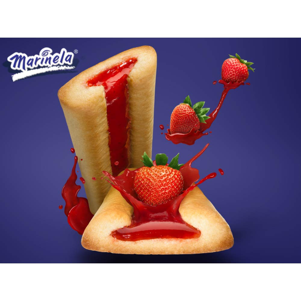Marinela Barrita Strawberry, 8 Ct