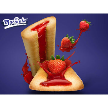 Marinela Barrita Strawberry, 8 Ct