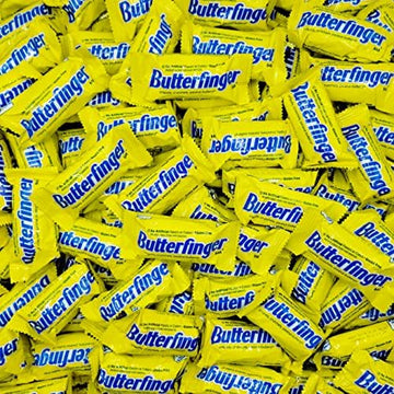 Butterfinger Fun Size Chocolate Bar – Crispy, Crunchy, Peanut-Buttery Butterfinger Bars – Fun Size Individual Wrapped Bulk Candy Pack (2 Pound)