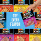 KIND Healthy Grains Energy Bars 30ct Variety Pack, Dark Chocolate Chunk, Peanut Butter Dark Chocolate, and Mixed Berry, 18-21g W